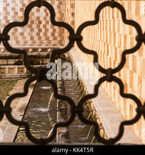 99 cannelle Brunnen von Aquila (Italien) Stockfoto