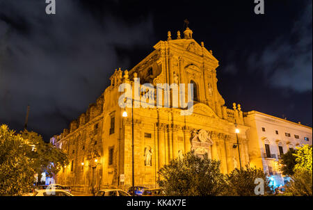 Santa Teresa alla Kalsa, eine barocke Kirche in Palermo, Italien Stockfoto