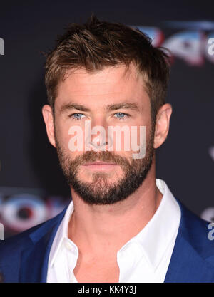 Chris HEMSWORTH australischer Filmschauspieler im September 2017. Foto: Jeffrey Mayer Stockfoto