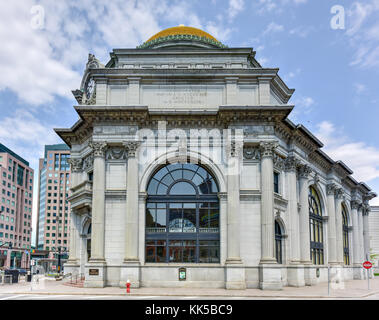 Buffalo, New York - 8. Mai 2016: der Büffel Sparkasse ist eine neoklassizistische, beaux-€"Arts stil Bankfiliale Gebäude bei 1 Fountain Plaza in d Stockfoto