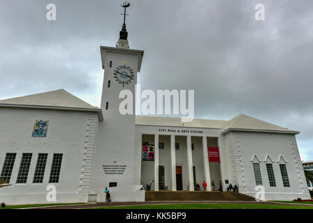 Bermuda Rathaus & Arts Centre in Hamilton, Bermuda Stockfoto