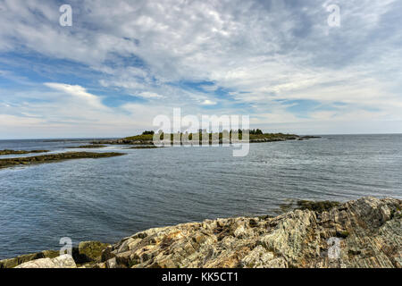 Bailey Island in der Casco Bay, Maine. Stockfoto