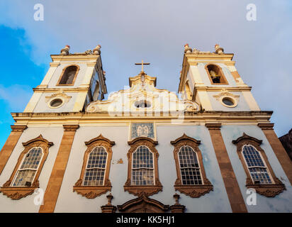 Nossa Senhora do Rosario Dos pretos Kirche, Pelourinho, Salvador, Bundesstaat Bahia, Brasilien Stockfoto