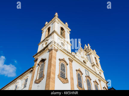 Nossa Senhora do Rosario Dos pretos Kirche, Pelourinho, Salvador, Bundesstaat Bahia, Brasilien Stockfoto