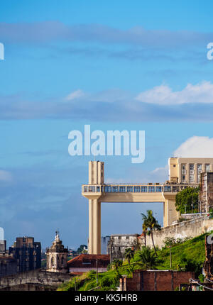 Lacerda Aufzug, Salvador, Bundesstaat Bahia, Brasilien Stockfoto