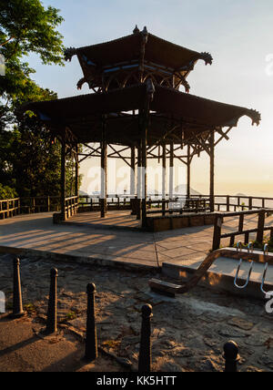 Vista Chinesa, Chinesisch Belvedere, Tijuca Wald Nationalpark, Rio de Janeiro, Brasilien Stockfoto