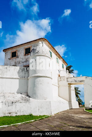 Nossa Senhora de Monte Serrat fort, Salvador, Bundesstaat Bahia, Brasilien Stockfoto