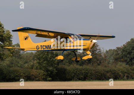 Tecnam P92-EA Echo G-TCNM Stockfoto