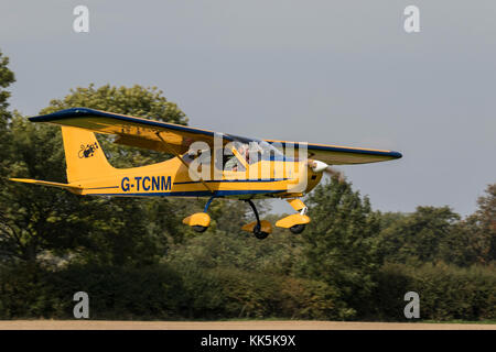 Tecnam P92-EA Echo G-TCNM Stockfoto