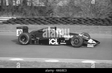 Yvan Muller in seinem reynard 91 D Cosworth, Britische Formel 2 1992 Stockfoto