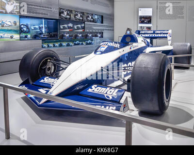 1983 F1 Brabham BMW BT 52 Turbo im BMW Museum in München Stockfoto