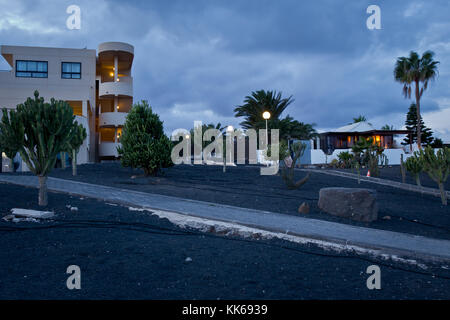 Costa Teguise, Lanzarote, Spanien Stockfoto