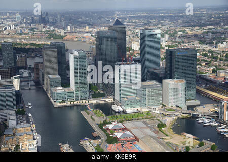 London Luftaufnahmen Stockfoto