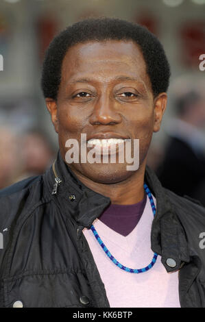 Amerikanischer Schauspieler Wesley Snipes sorgt sich die UK-Premiere von "X-Men: Tage der zukünftigen Vergangenheit im Odeon Leicester Square in London. 12.Mai 2014 © Paul Treadway Stockfoto