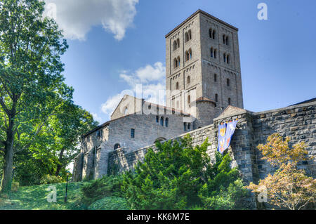 New York, New York - 30. August 2012: The Cloisters, ein Teil des Metropolitan Museum of Art. Stockfoto