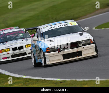 Lee Frost, BMW M3 Evo E36, New Millenium Series, CSCC, Classic Sports Car Club, Brands Hatch, November 2017, Autorennen, Autos, Rennstrecken, Klasse Stockfoto