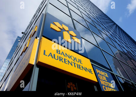 Montreal, Kanada, 3. März, 2015. Laurentian Bank vor dem Hauptsitz in Montreal. Quelle: Mario Beauregard/Alamy Live News Stockfoto