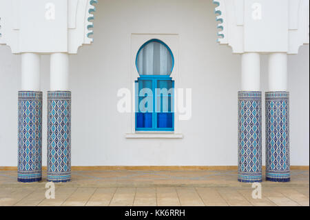Typische Architektur im Norden von Marokko Stockfoto