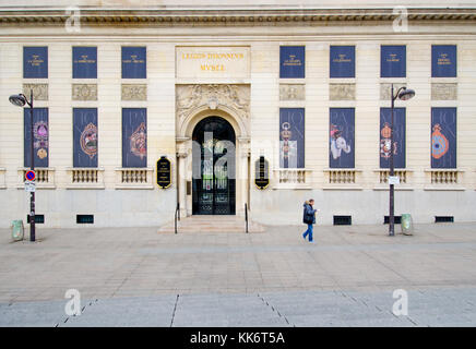 Paris, Frankreich. Musée de la Légion d'honneur, gegenüber dem Musée d'Orsay ('Musée national de la Légion d'honneur et des ordres de chevalerie' / 'Nation Stockfoto