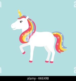 Einhorn vektor Poster Stock Vektor