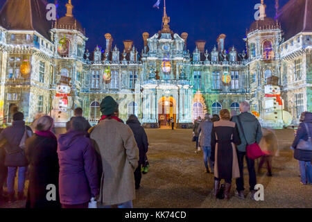 Waddesdon Manor, in der Nähe von Aylesbury, Buckinghamshire, England, Großbritannien Stockfoto