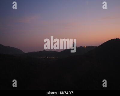 Großen Buddha von Hong Kong Lantau peak Stockfoto