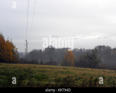 Spätherbst/Frühwinter im kroatischen Hinterland, 7. Stockfoto