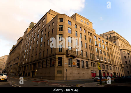 Westliche Ansätze museum Building, Liverpool, England, UK Stockfoto