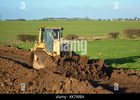 Caterpillar Cat d6n Planierraupe Stockfoto