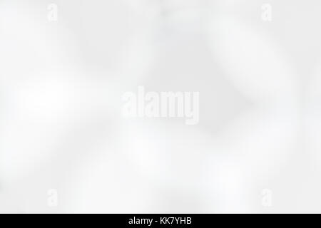 Unscharf bokeh weiße Lichter Stockfoto