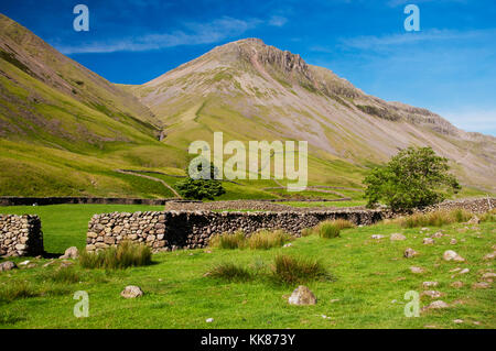 Great Gable von Wasdale im Lake District National Park Stockfoto