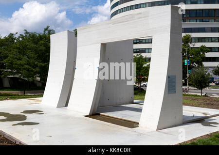 Die vmu's' (oder 'Visual Mock Up') John F. Kennedy Center für darstellende Künste in Washington DC, USA. Stockfoto