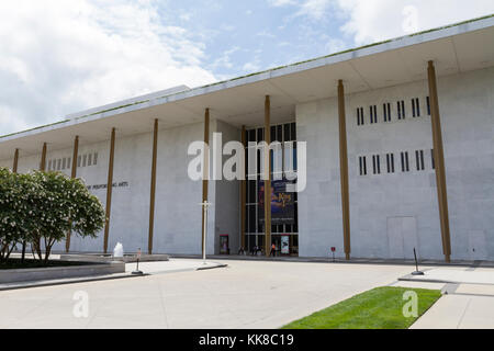 Das John-F.-Kennedy Center für darstellende Künste in Washington DC, USA. Stockfoto