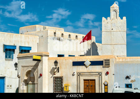 Traditionelle Häuser in der Medina von kairouan. zum Unesco Welterbe in Tunesien Stockfoto