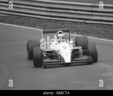 Claude Bourbonnais, Britische Formel 2 test Tag, Oulton Park April 1992 Stockfoto