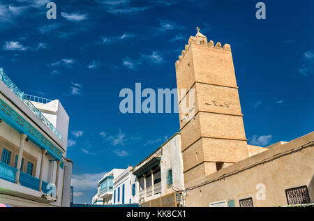 Hilali Moschee in Medina von kairouan. zum Unesco Welterbe in Tunesien Stockfoto