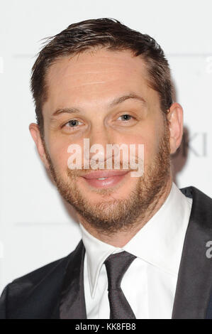 Englisch Schauspieler Tom Hardy besucht die Moet British Independent Film Awards 2013 an Old Billingsgate Markt in London. 8. Dezember 2013 © Paul Treadway Stockfoto