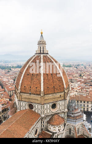 Florenz, Italien - Oktober, 2017: Florenz oder Firenze Antenne Florenz Duomo Stockfoto
