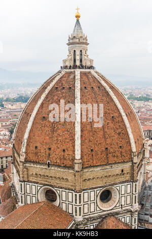 Florenz, Italien - Oktober, 2017: Florenz oder Firenze Antenne Florenz Duomo Stockfoto