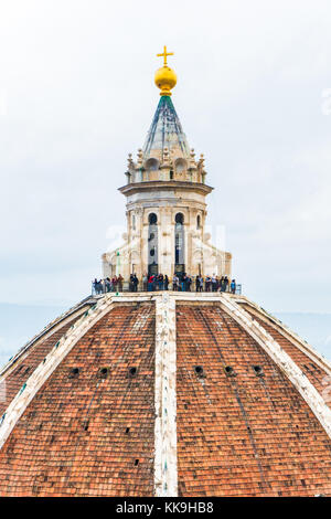 Florenz, Italien - Oktober, 2017: Florenz oder Firenze Antenne Florenz Duomo Stockfoto