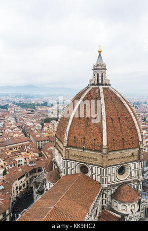 Florenz, Italien - Oktober, 2017: Florenz oder Firenze Antenne Florenz Duomo Stockfoto