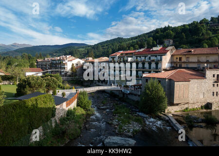 Camprodón. Provinz Girona, Katalonien, Spanien Stockfoto