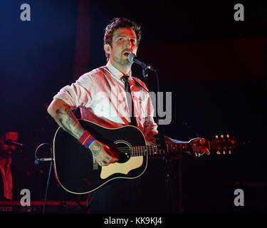 FORT LAUDERDALE, FL - 10. Juni: Frank Turner führt an der Revolution am 10. Juni in Fort Lauderdale, Florida, 2016. Personen: Frank Turner Stockfoto