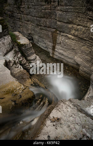 Papingo Rock Pools, Epirus, GRIECHENLAND Stockfoto