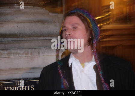 Lauri Liebe Beschwerde gegen Auslieferung erscheint außerhalb der Königlichen Gerichtshof, er wartet auf die Entscheidung des Gerichtshofs, Versuch Infornt der Lord Chief Justice, 29. November 2017 Stockfoto