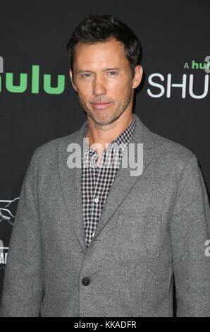 Hollywood, Kalifornien, USA. November 2017. 28. November 2017 - Hollywood, Kalifornien - Jeffrey Donovan. Premiere von Hulus „Shut Eye“ Staffel 2. Foto: F. Sadou/AdMedia Credit: F. Sadou/AdMedia/ZUMA Wire/Alamy Live News Stockfoto