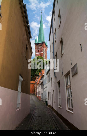 St. Peter's Kirche in Lübeck Deutschland Stockfoto