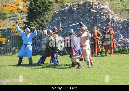 Corfe Castle, Dorset Stockfoto