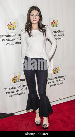 28. Jährliche Elizabeth Glaser Pediatric AIDS Foundation in den Smashbox Studios in Culver City - Ankünfte mit: Niki Koss Wo: Culver City, Kalifornien, Vereinigte Staaten Wann: 29 Oct 2017 Credit: Eugene Powers/WENN.com Stockfoto