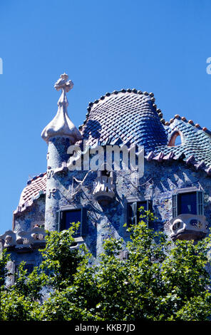 Casa Batllo. Barcelona Stockfoto